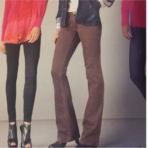 !SALE! NWT CAbi 512 Contemporary Jean brown size 6